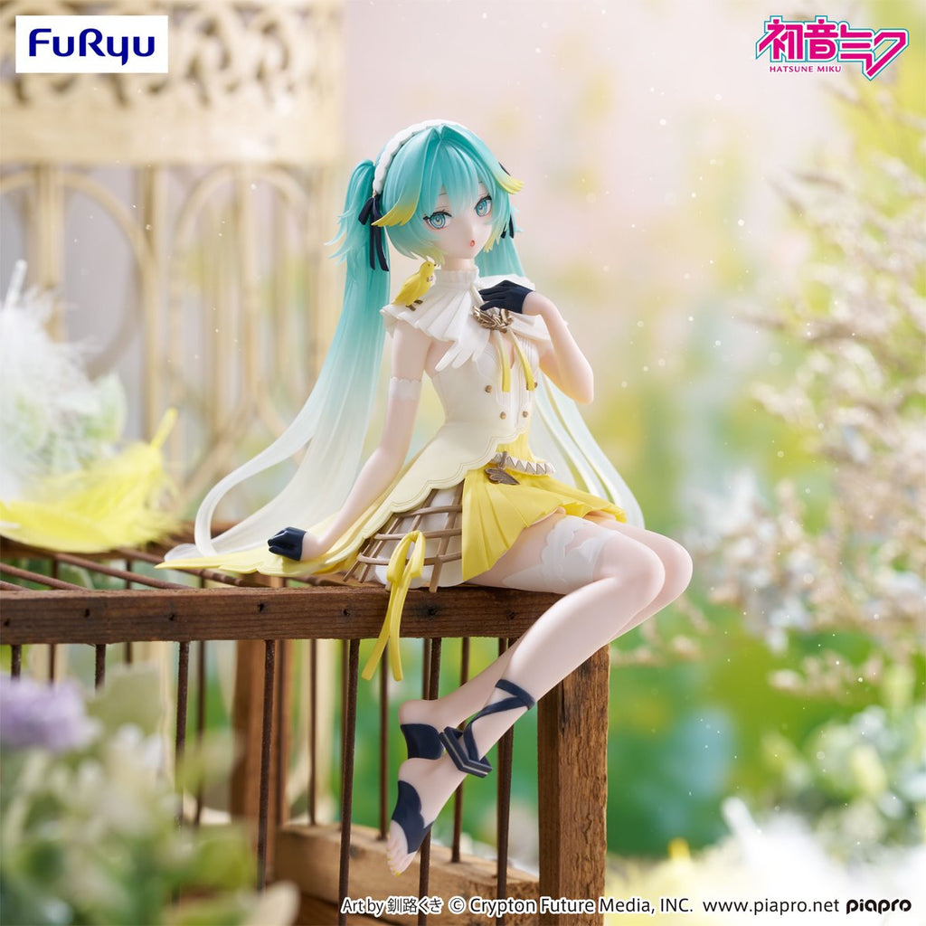 Vocaloid Hatsune Miku Canary Bird Noodle Stopper Statue