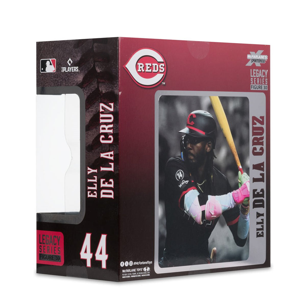 MLB SportsPicks Cincinnati Reds Elly De La Cruz City Connect Jersey 7-Inch Posed Figure
