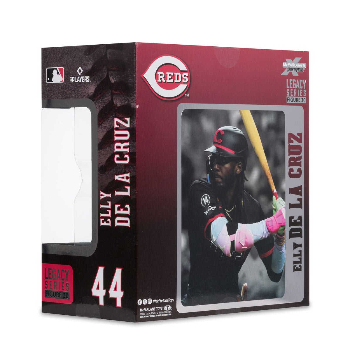 MLB SportsPicks Cincinnati Reds Elly De La Cruz City Connect Jersey 7-Inch Posed Figure