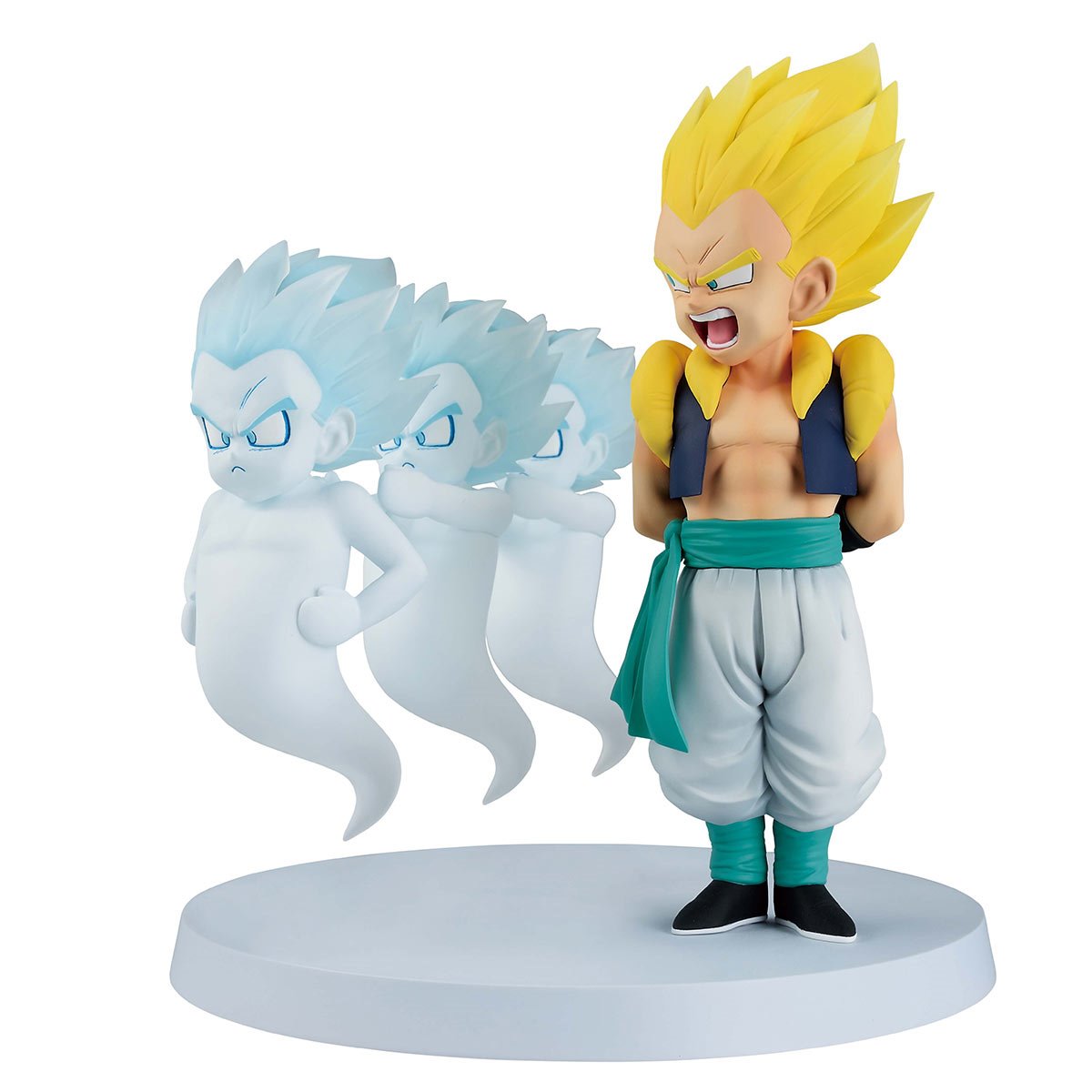 Dragon Ball Z Super Saiyan Gotenks and Ghost Dragon History II Revible Moment Statue