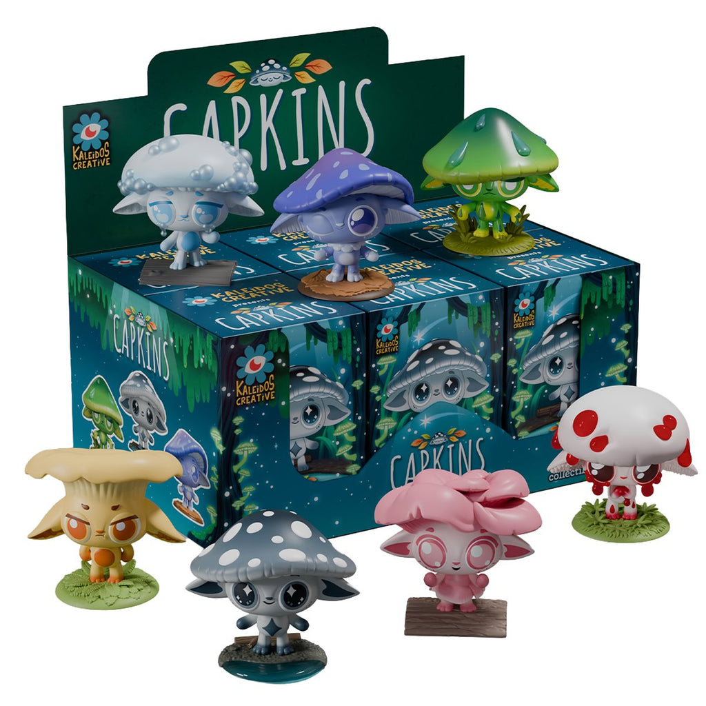 Capkins Series 2 Blind-Box Mini-Figure Case of 6