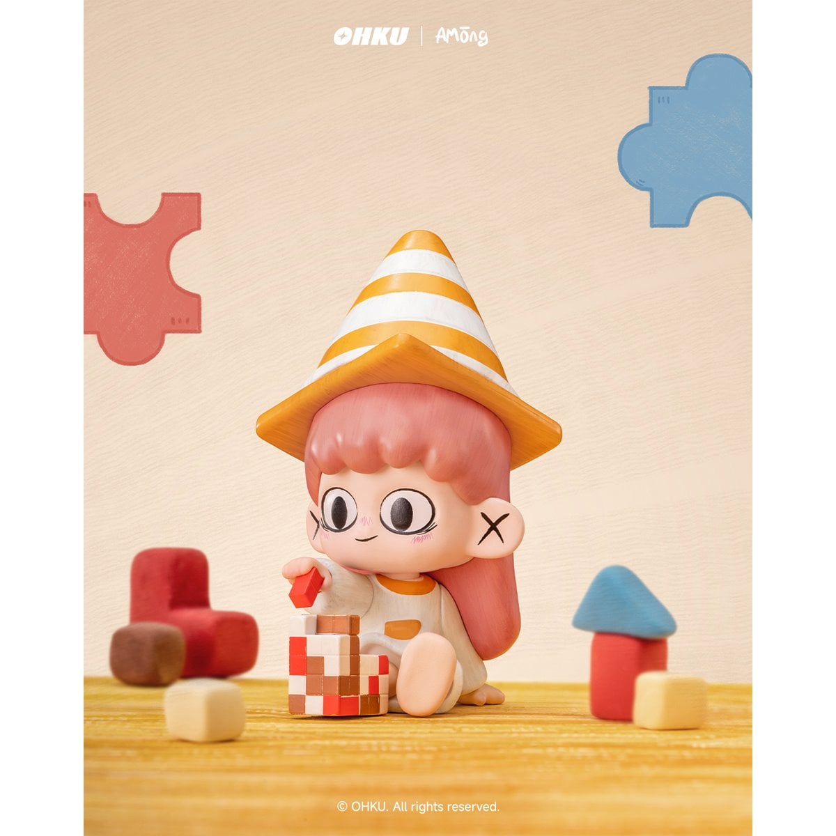 Among Dreams Series Blind-Box Mini-Figure Display of 6