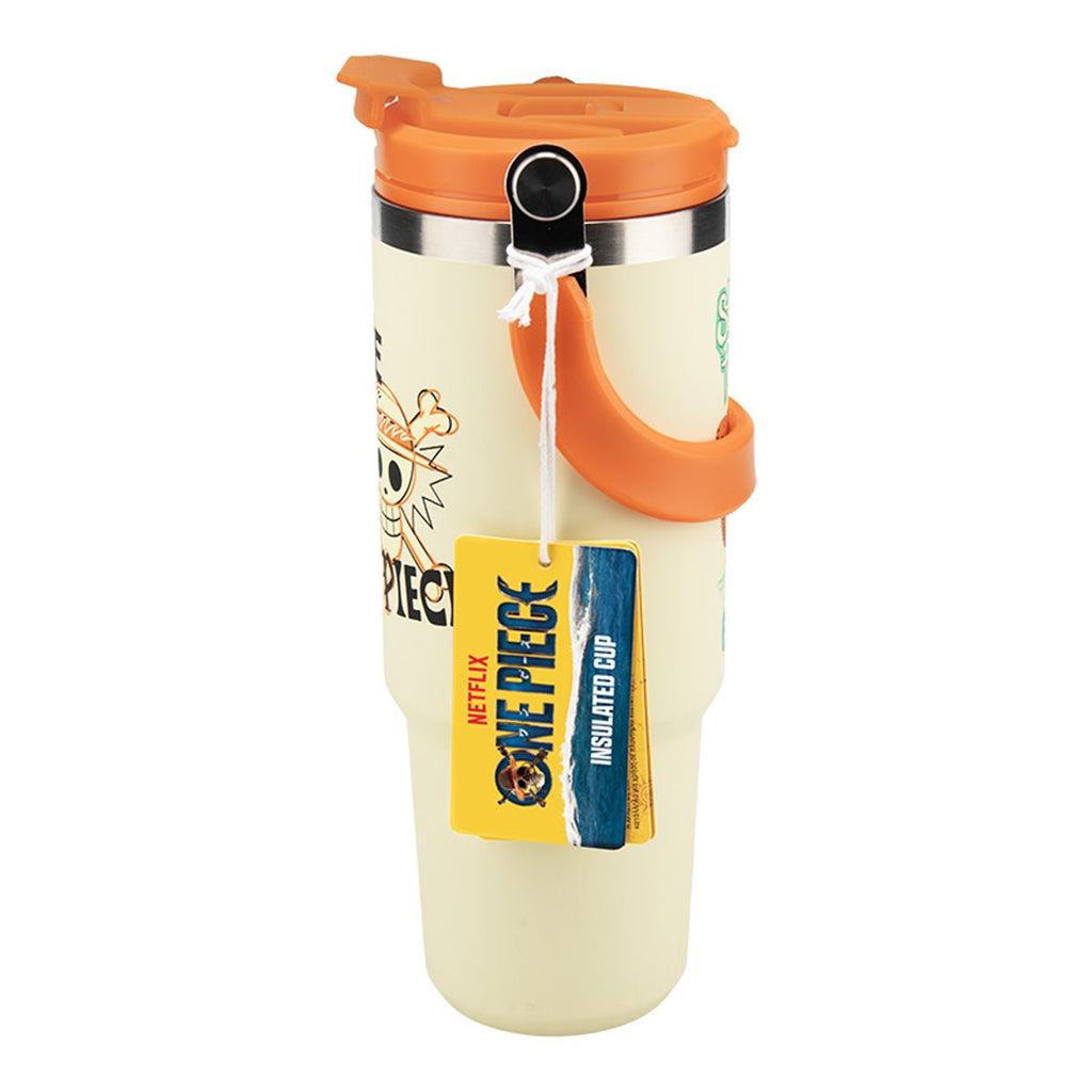 One Piece Insulated Cup with Top Handle