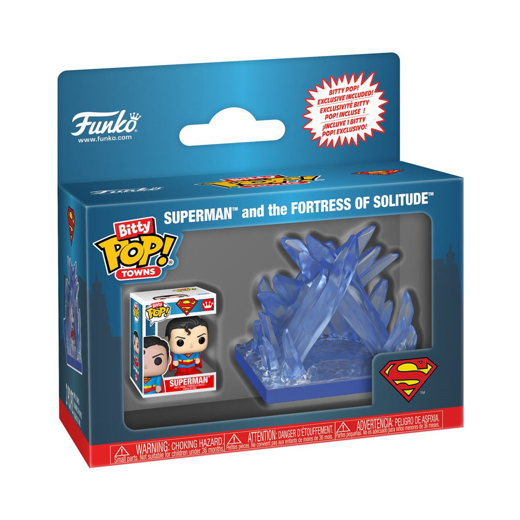 DC Comics Fortress of Solitude Funko Bitty Pop! Town