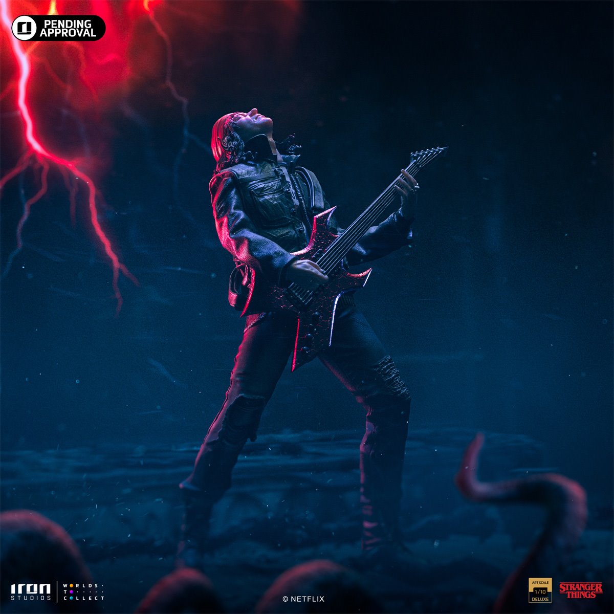 Stranger Things Eddie Munson 1:10 Deluxe Art Scale Limited Edition Statue