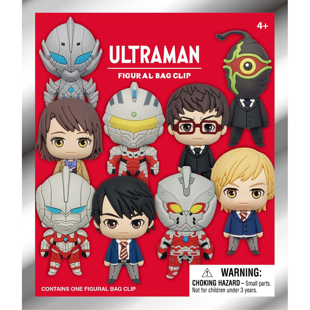 Ultraman Figural Bag Clip Display Case of 24