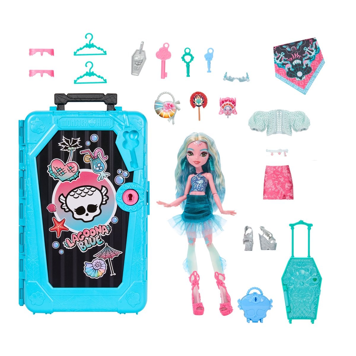 Monster High Skulltimate Secrets Lagoona Blue Oasis Doll
