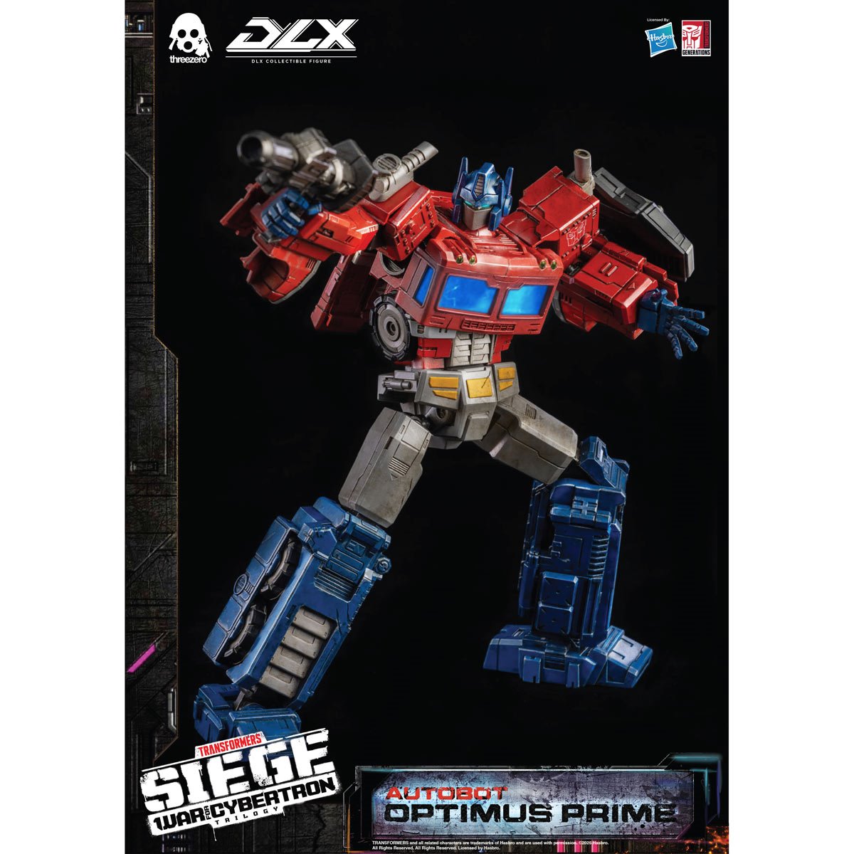 Transformers War for Cybertron Trilogy Optimus Prime DLX Action Figure