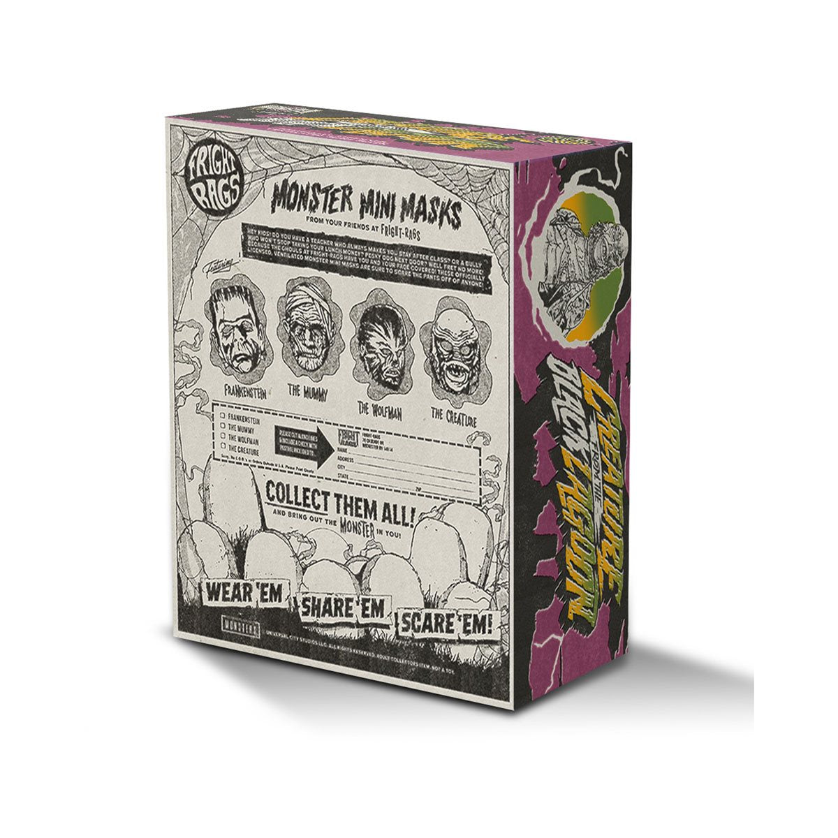 Universal Monsters Creature from the Black Lagoon Basil Gogos Mini-Mask - Previews Exclusive