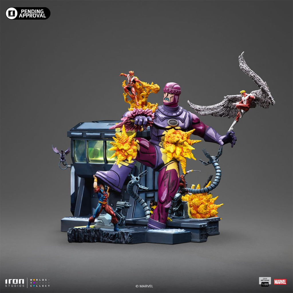 X-Men Danger Room Comic Color Variant 1:20 Demi Art Scale Limited Edition Diorama B Statue
