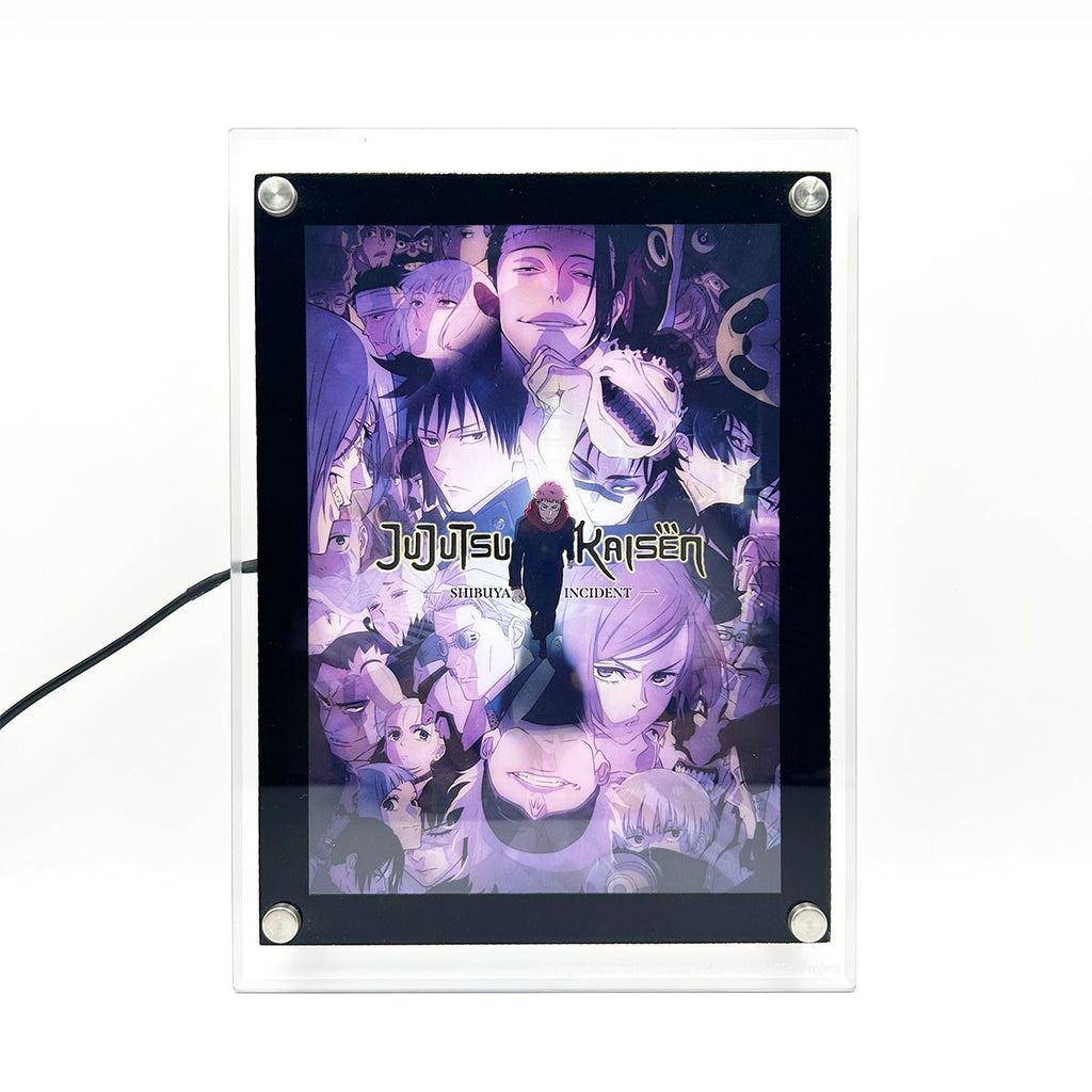 Jujutsu Kaisen Shibuya Incident LED Poster