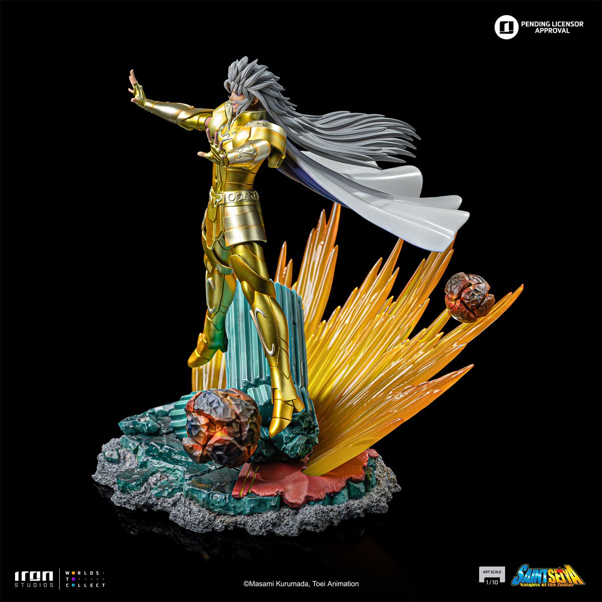 Saint Seiya Gemini Saga 1:10 Art Scale Limited Edition Statue