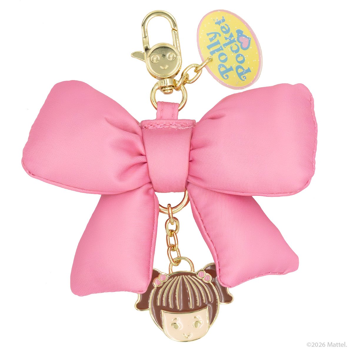 Polly Pocket Mystery Blind-Box Random Puffy Bow Bag Charm