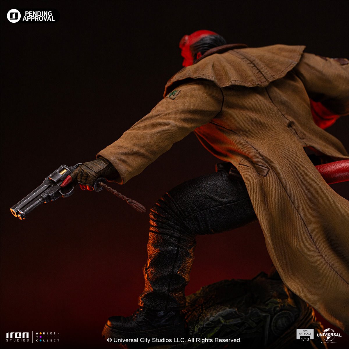 Hellboy 2: The Golden Army Hellboy Battle Diorama Series 1:10 Art Scale Limited Edition Statue