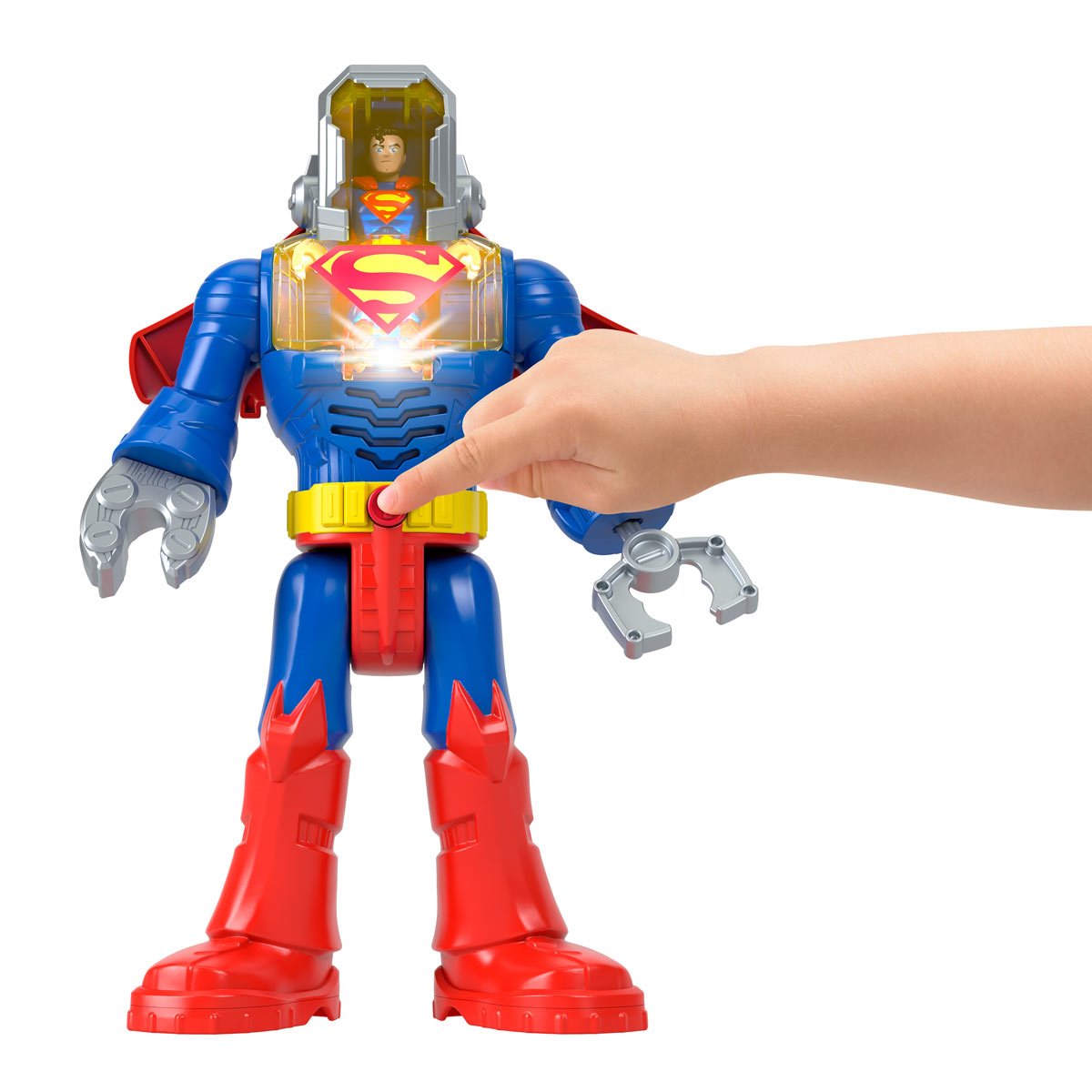 DC Super Friends Imaginext Superman Insider and Exo Suit Action Figure