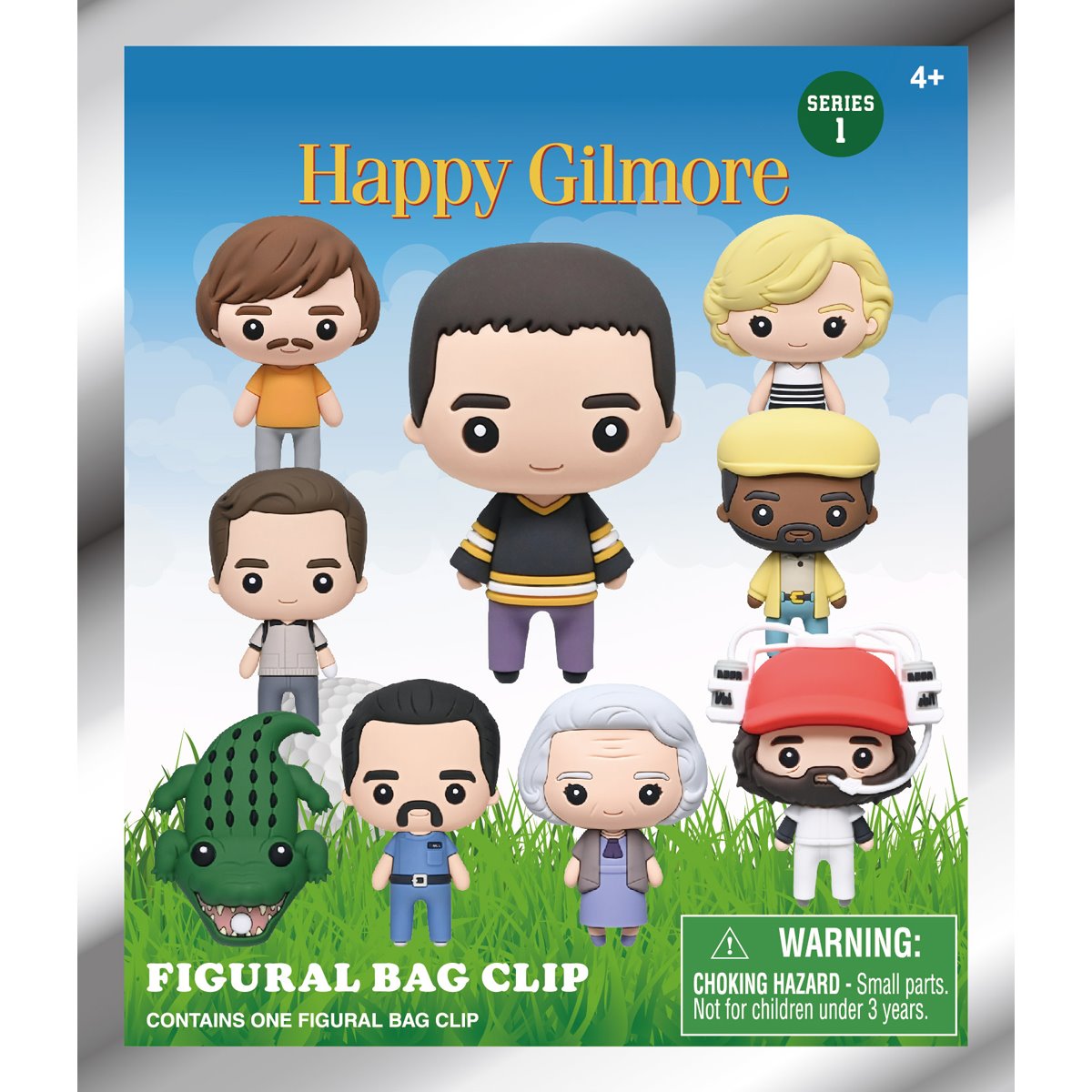 Happy Gilmore 3D Foam Bag Clip Display Case of 24