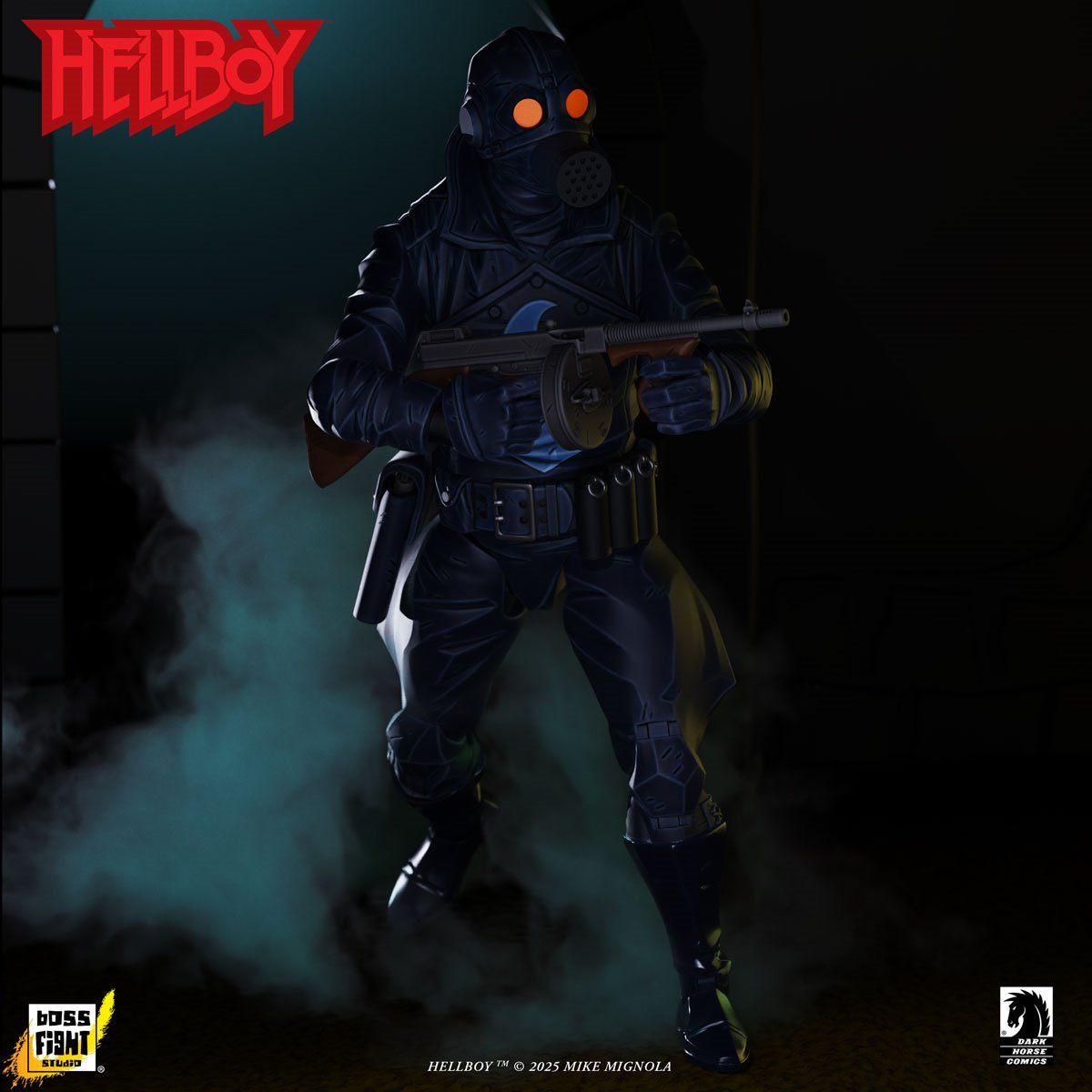 Hellboy Lobster Johnson The Iron Prometheus 1:12 Scale Wave 1 Action Figure