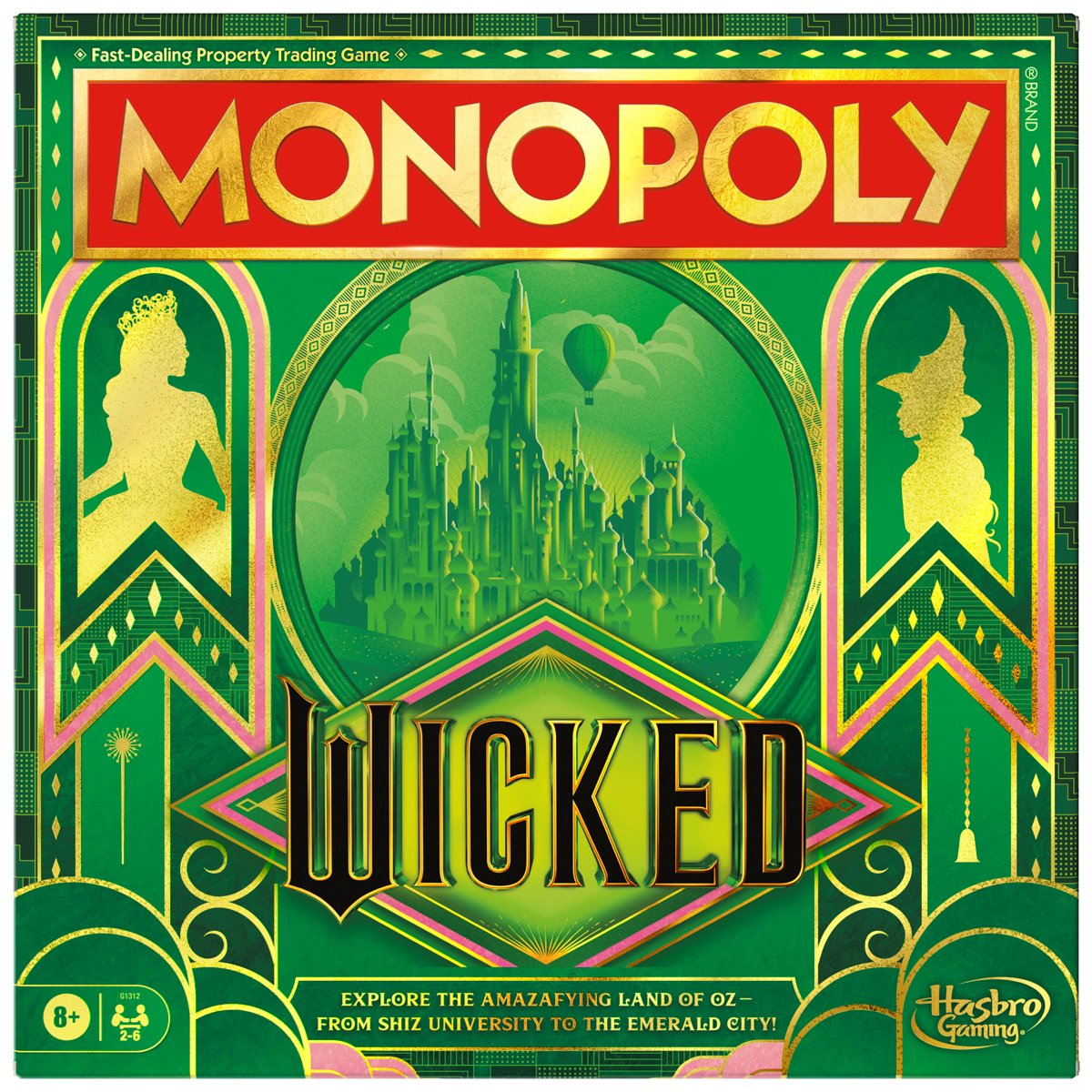 Wicked Edition Monopoly Board Game