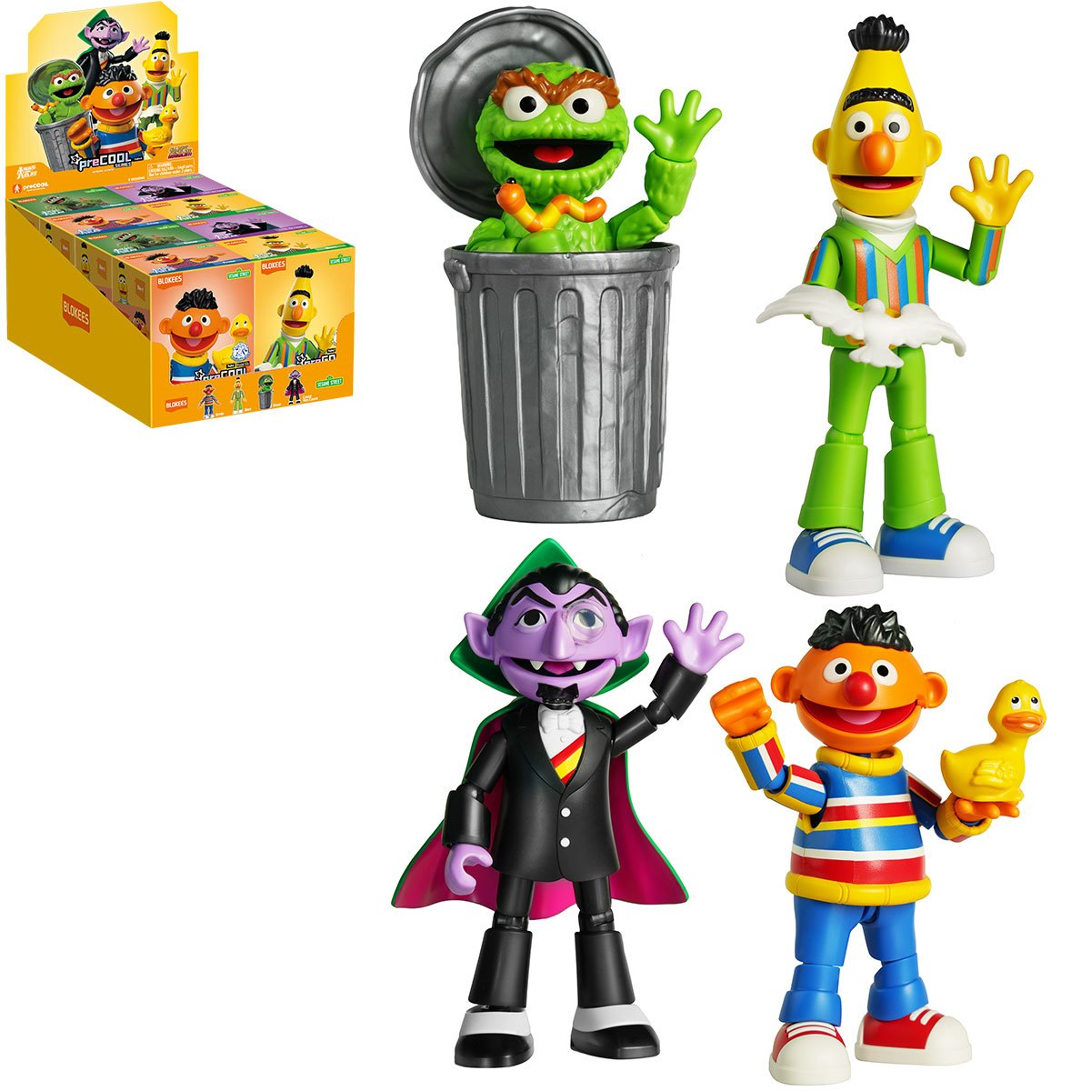 Sesame Street Wave 2 Blokees Mini Model Kit Case of 8