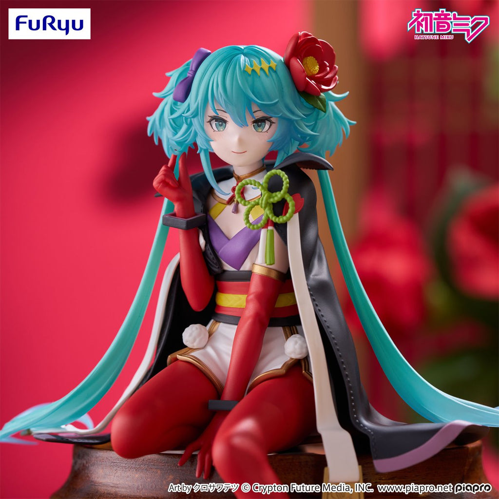 Vocaloid Hatsune Miku Flower Fairy Camellia Noodle Stopper Statue
