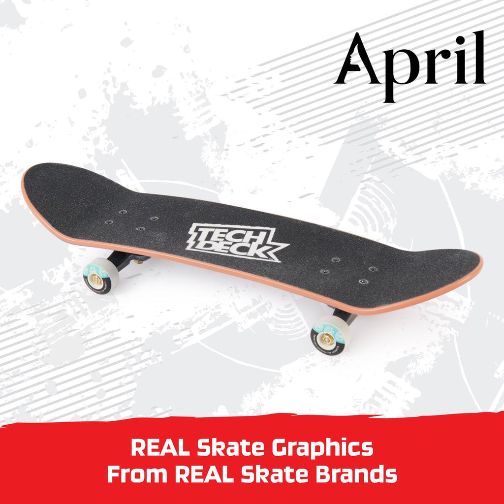 Tech Deck April Handboard Case of 8