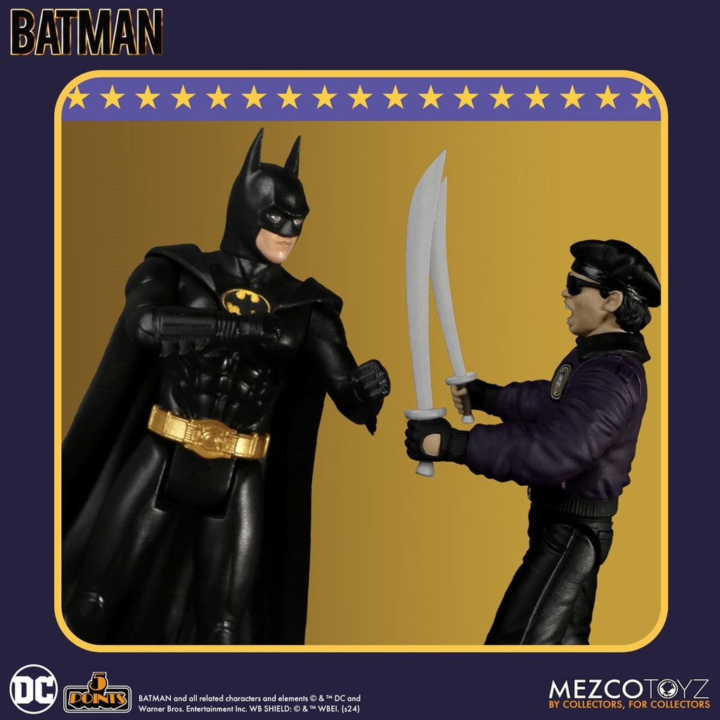 Batman 1989 5 Points Action Figure Set of 3