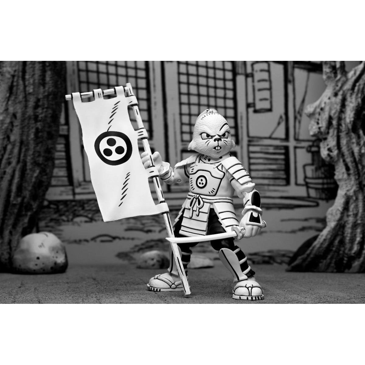 Usagi Yojimbo Samurai Usagi Yojimbo Black & White 7-Inch Scale Action Figure