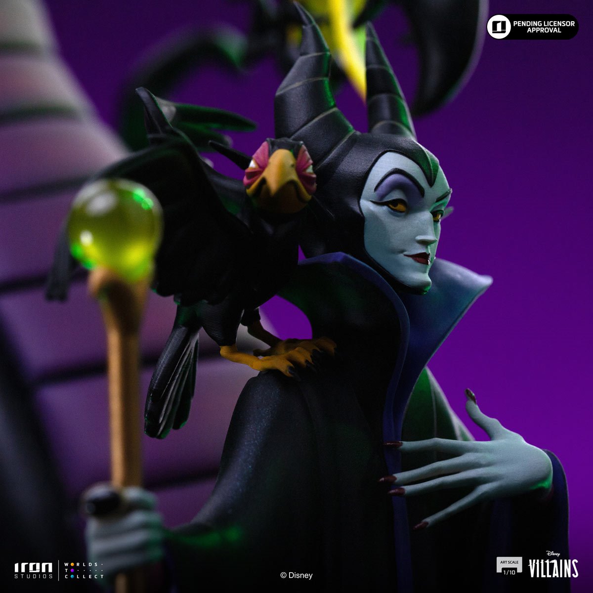 Sleeping Beauty Maleficent Disney's Villains 1:10 Art Scale Statue