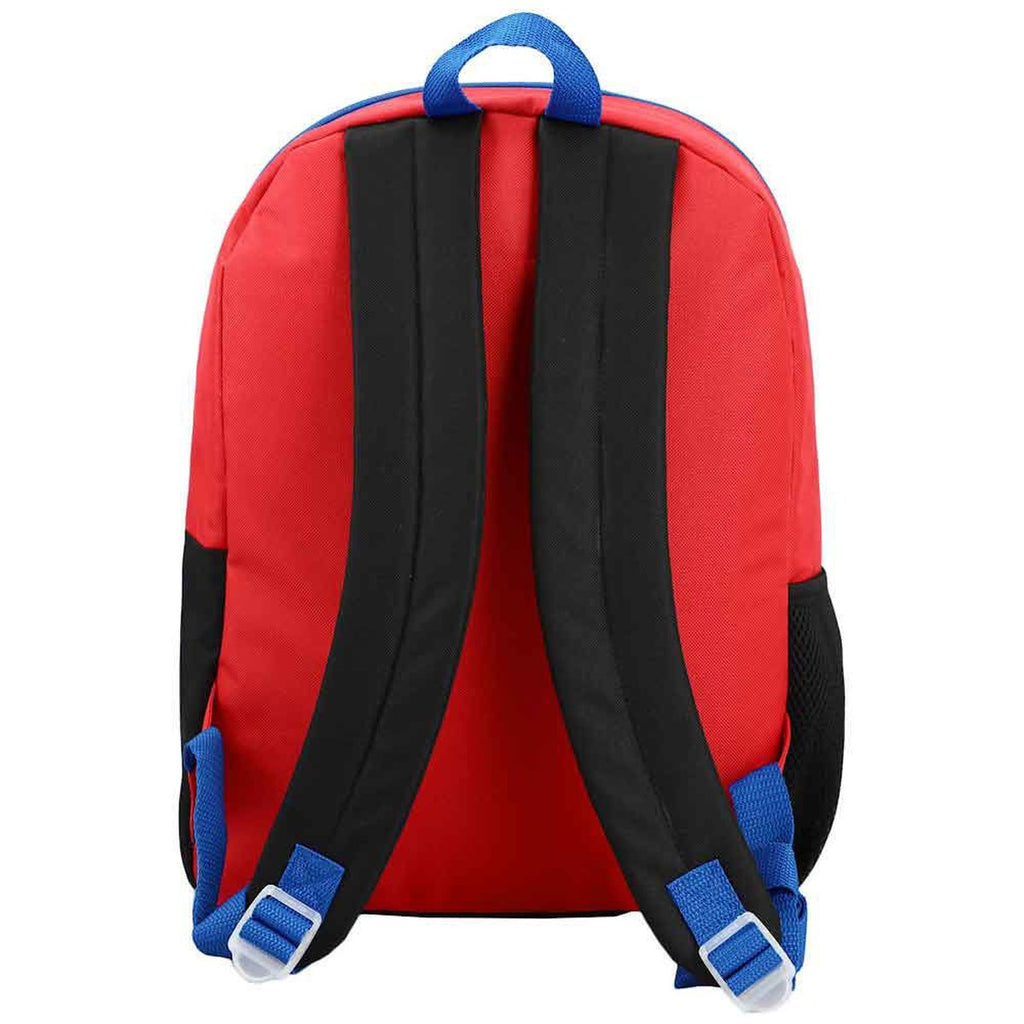 Marvel Spider-Man Comic Book Youth Backpack 6-Piece Set