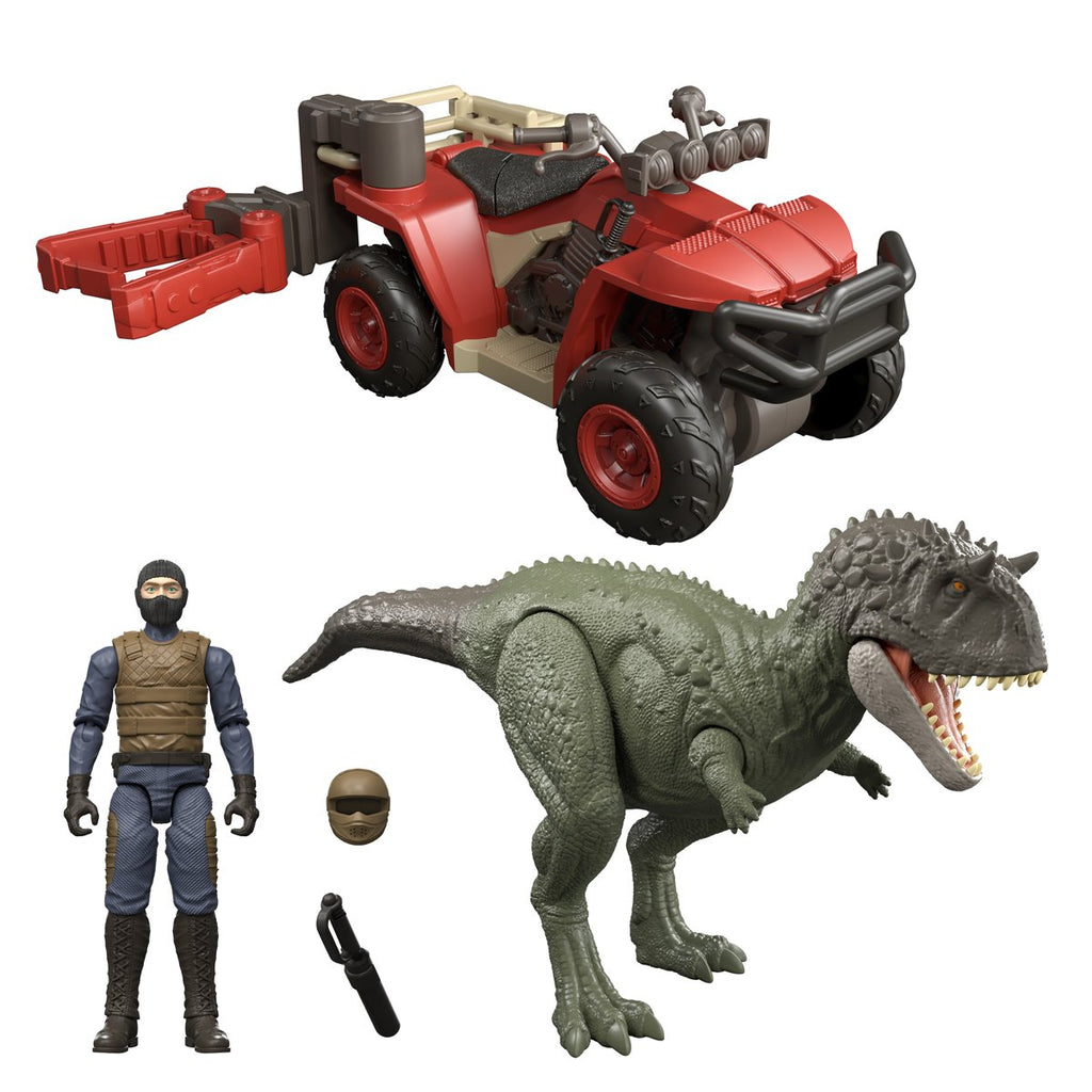 Jurassic World Capture Claw ATV Vehicle and Ekrixinatorsaurus Action Figure Pack