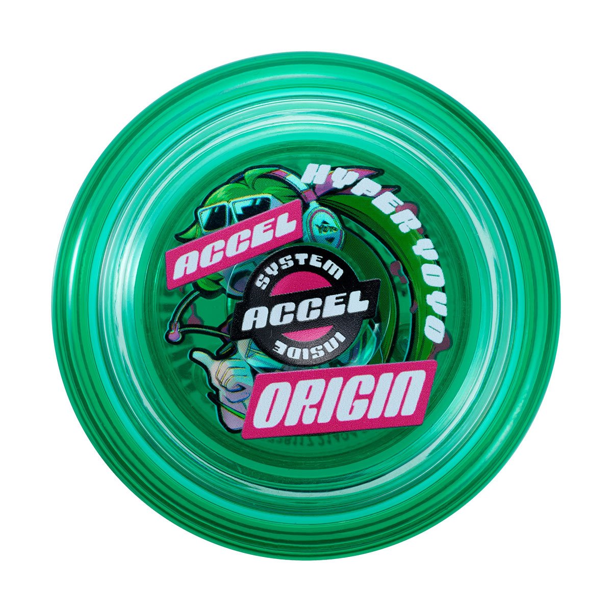 Hyper Yoyo Accel Origin Punkish Green Yoyo