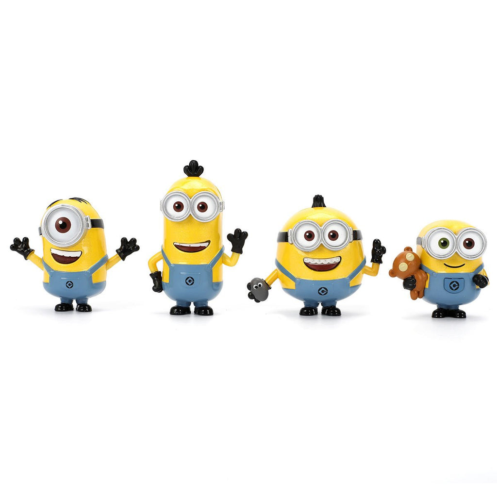 Despicable Me Minions MetalFigs 2 1/2-Inch Die-Cast Metal Mini-Figure 4-Pack