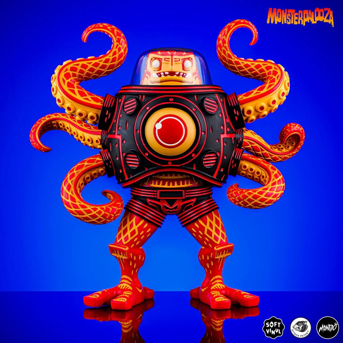 Takoro by Attack Peter Heat Wave Variant Soft Vinyl Figure - Monsterpalooza Exclusive