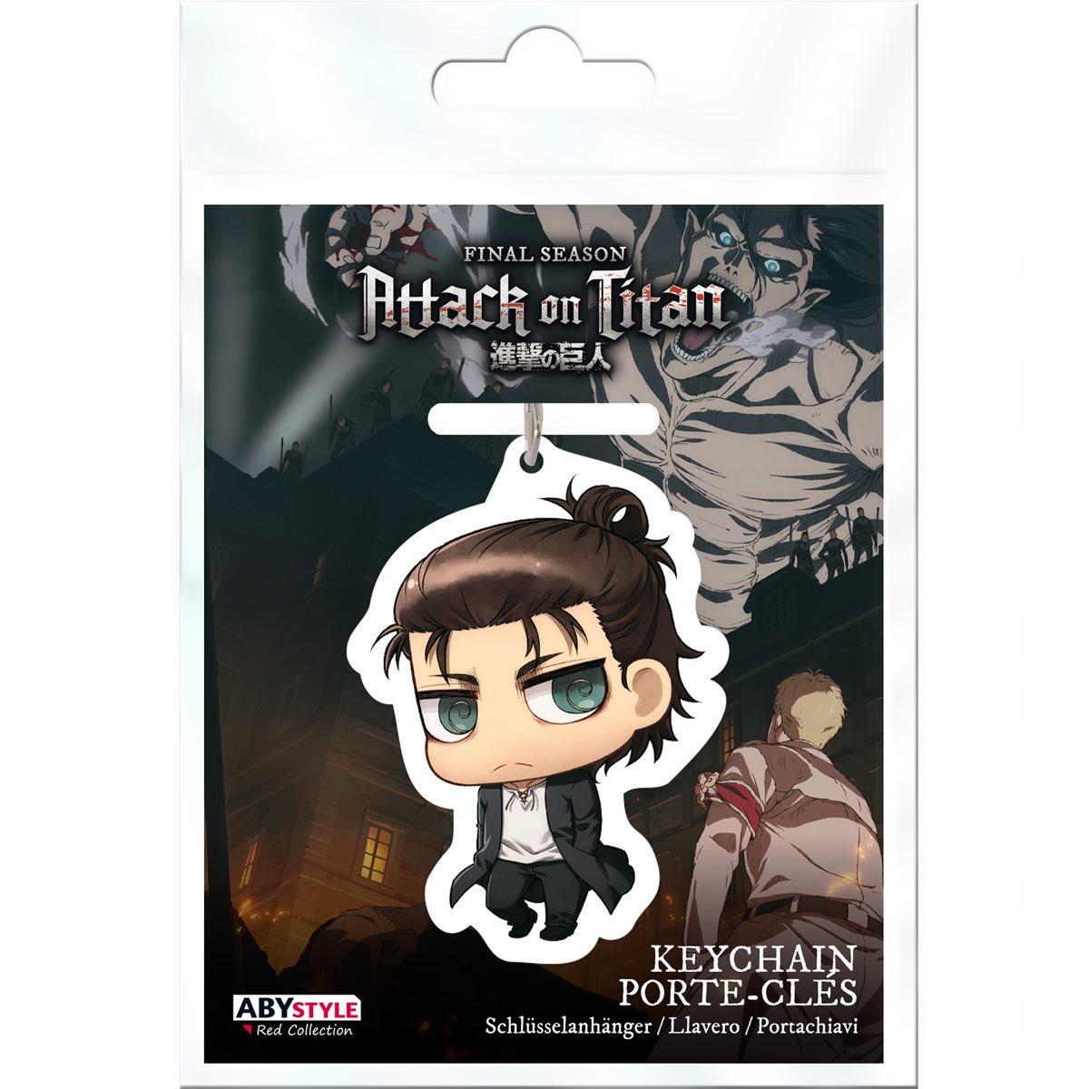 Attack on Titan Eren Chibi Acrylic Key Chain