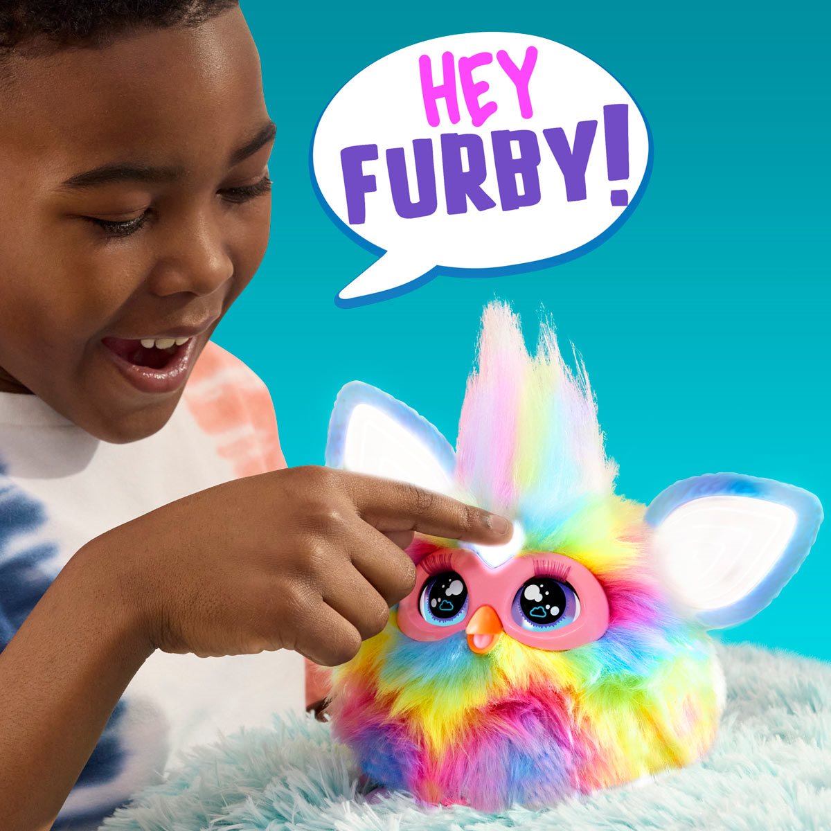 Furby Tie Dye Interactive Electronic Plush Toy