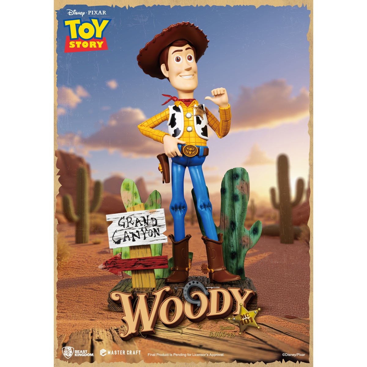 Toy Story Sheriff Woody MC-101 Master Craft Statue