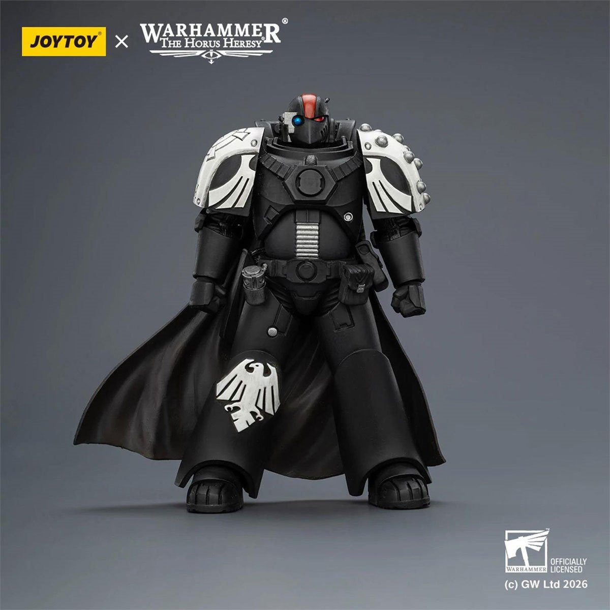 Joy Toy Warhammer The Horus Heresy Raven Guard Mor Deythan Shade with Nemesis Bolt Rifle 1:18 Scale Action Figure