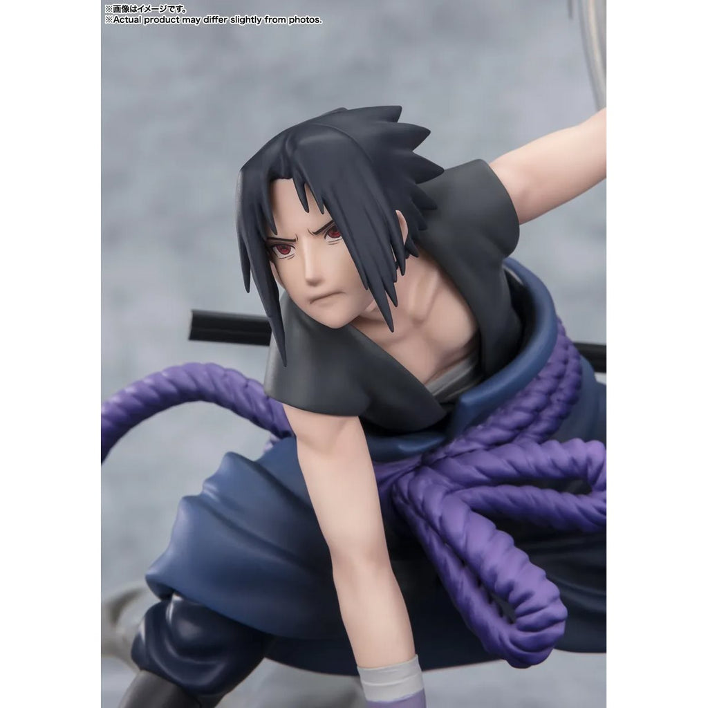 Naruto: Shippuden Sasuke Uchiha The Light and Dark of the Mangekyo Sharingan FiguartsZERO Extra Battle Statue