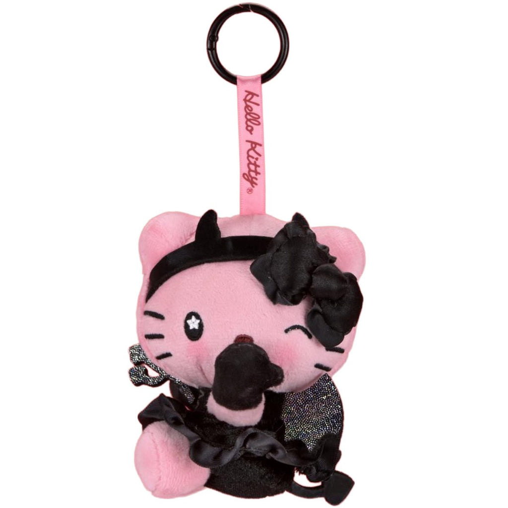 Hello Kitty Devilishly Cute Pink & Black Plush Charm