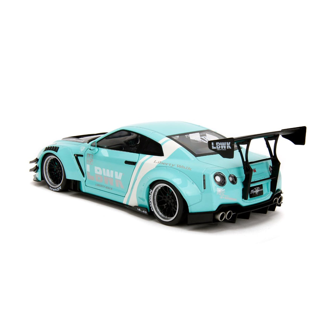 Pink Slips Wave 3 Nissan GT-R R35 LBWK Body Kit Type 2.0 1:18 Scale Die-Cast Metal Vehicle