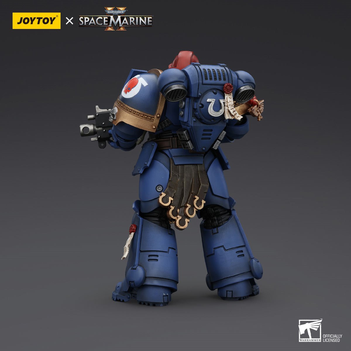 Joy Toy Warhammer 40,000: Space Marine 2 Ultramarines Sergeant Gadriel 1:18 Scale Action Figure
