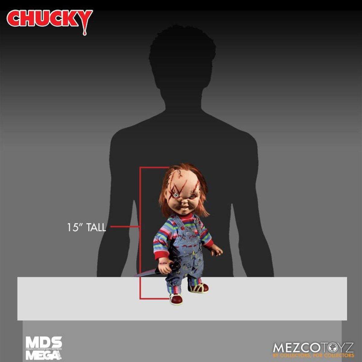 Child's Play Chucky Talking Mega-Scale 15-Inch Doll, Not Mint