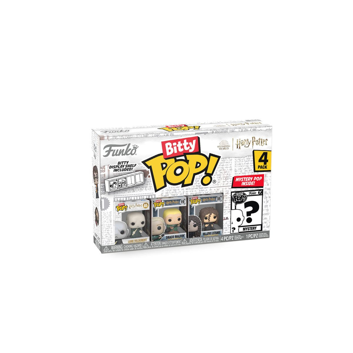 Harry Potter Voldemort Funko Bitty Pop! Mini-Figure 4-Pack