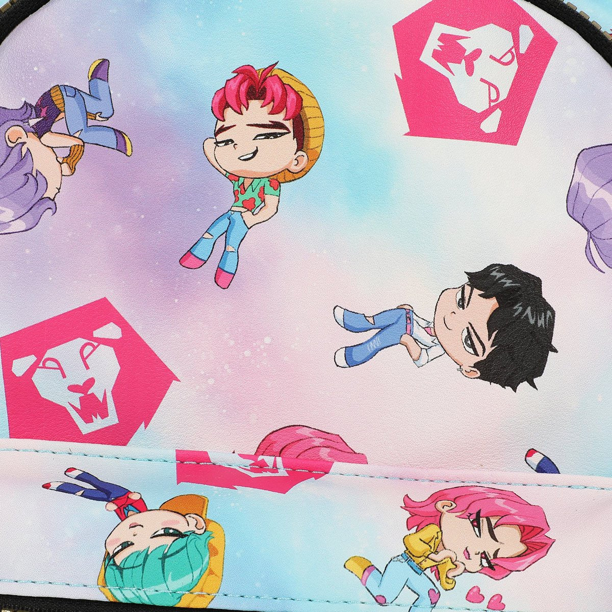 KPop Demon Hunters Chibi Saja Boys Mini-Backpack