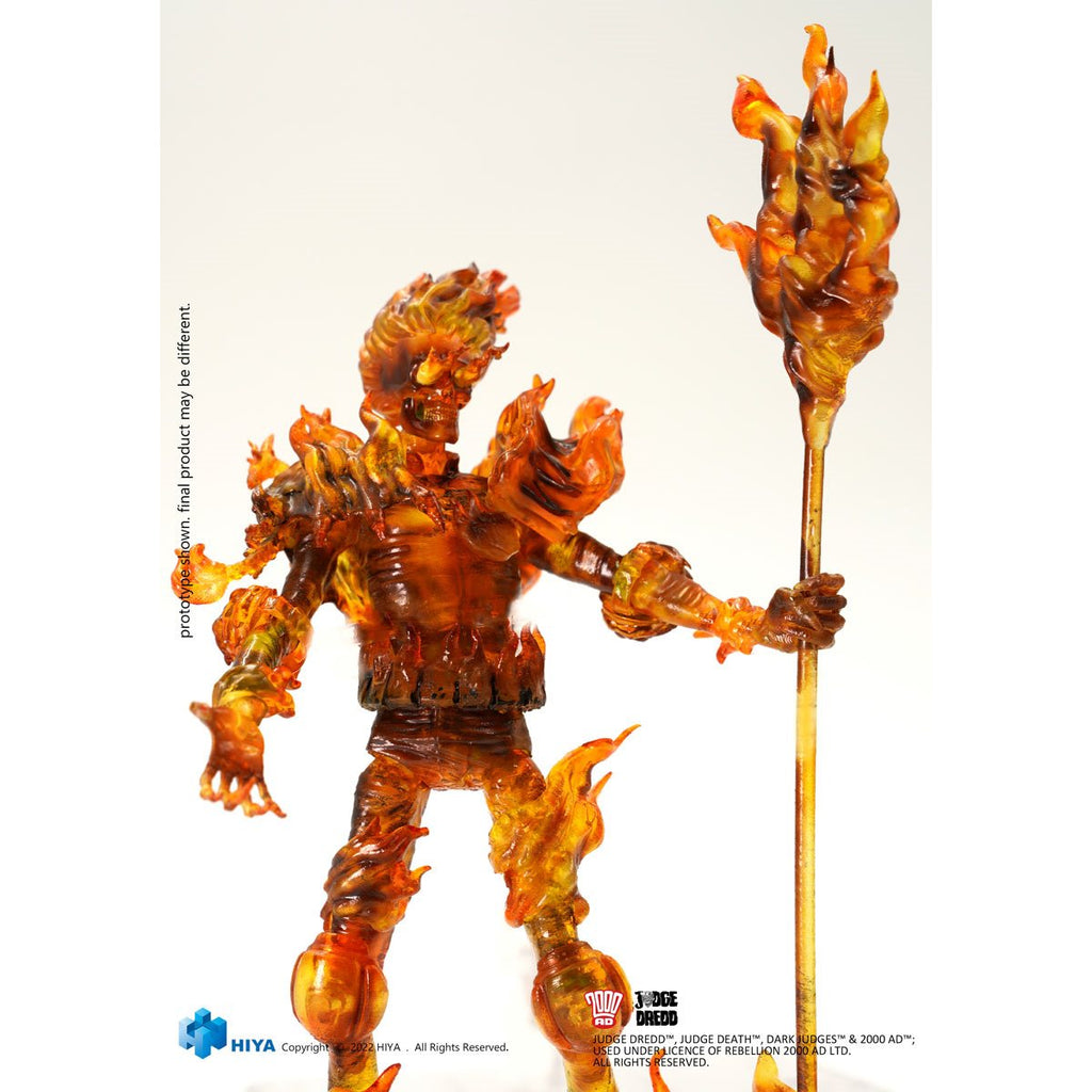 Judge Dredd Judge Fire Exquisite Mini Series 1:18 Scale Action Figure