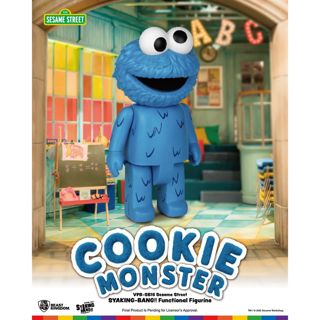 Sesame Street Cookie Monster VPB-SB16 Syaking-Bang!! Piggy Bank