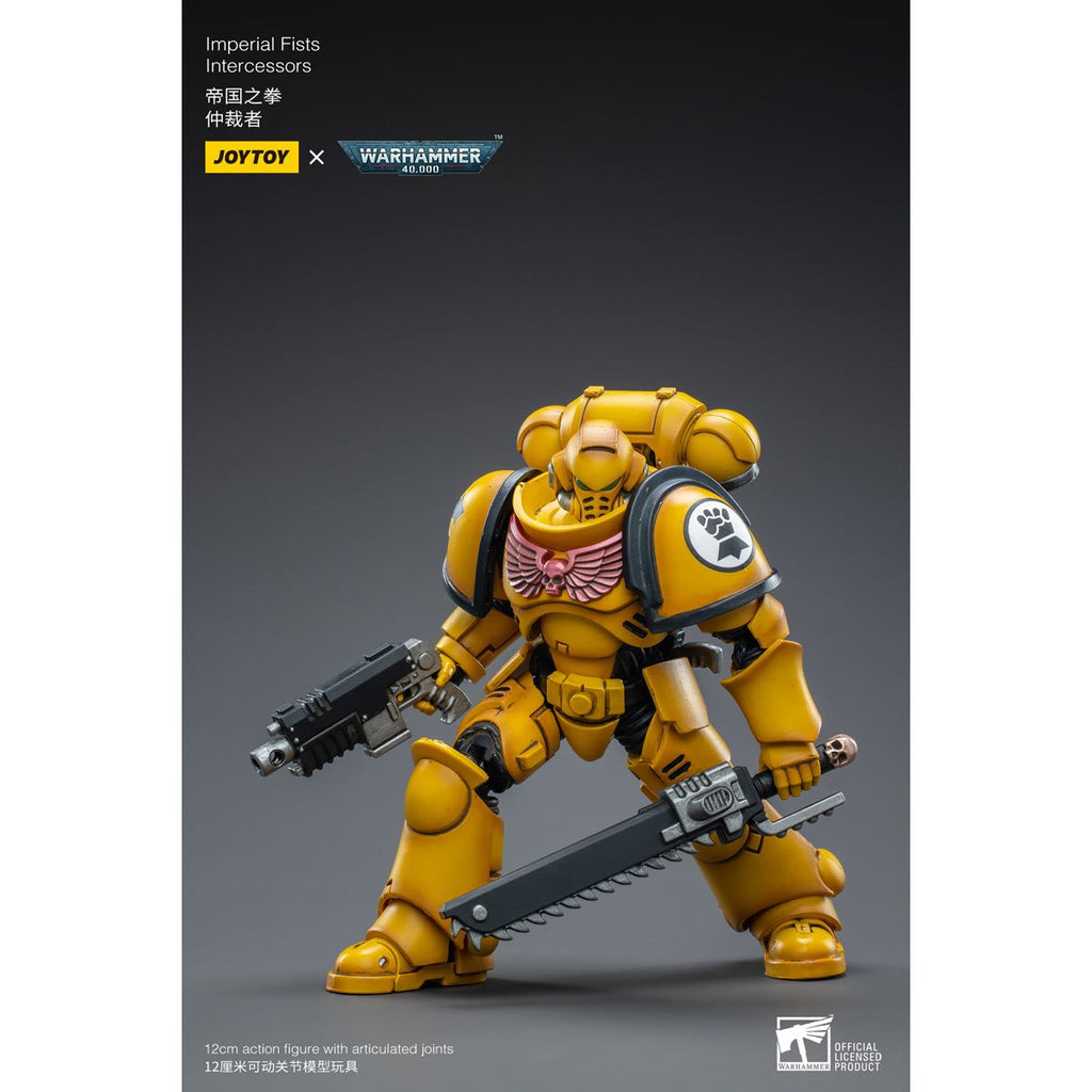 Joy Toy Warhammer 40,000 Imperial Fists Intercessors 1:18 Scale Action Figure