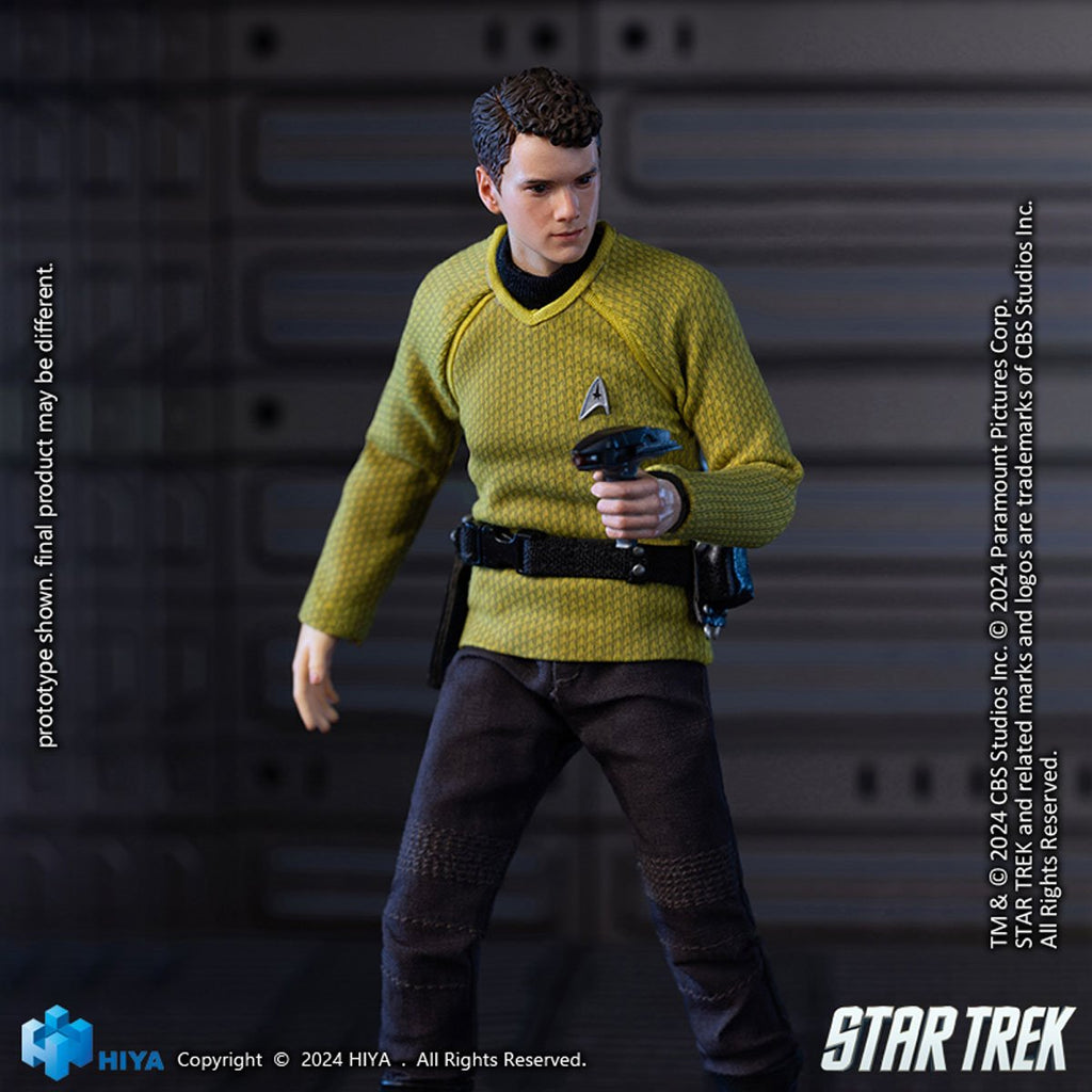 Star Trek 2009 Chekov Exquisite Super Series 1:12 Scale Action Figure