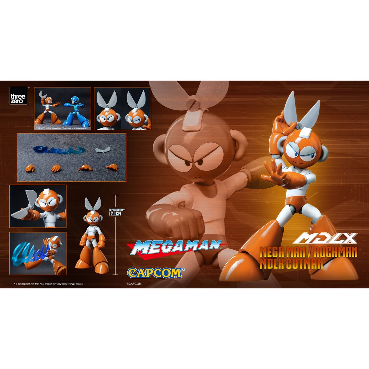Rockman/Mega Man Cutman MDLX Action Figure