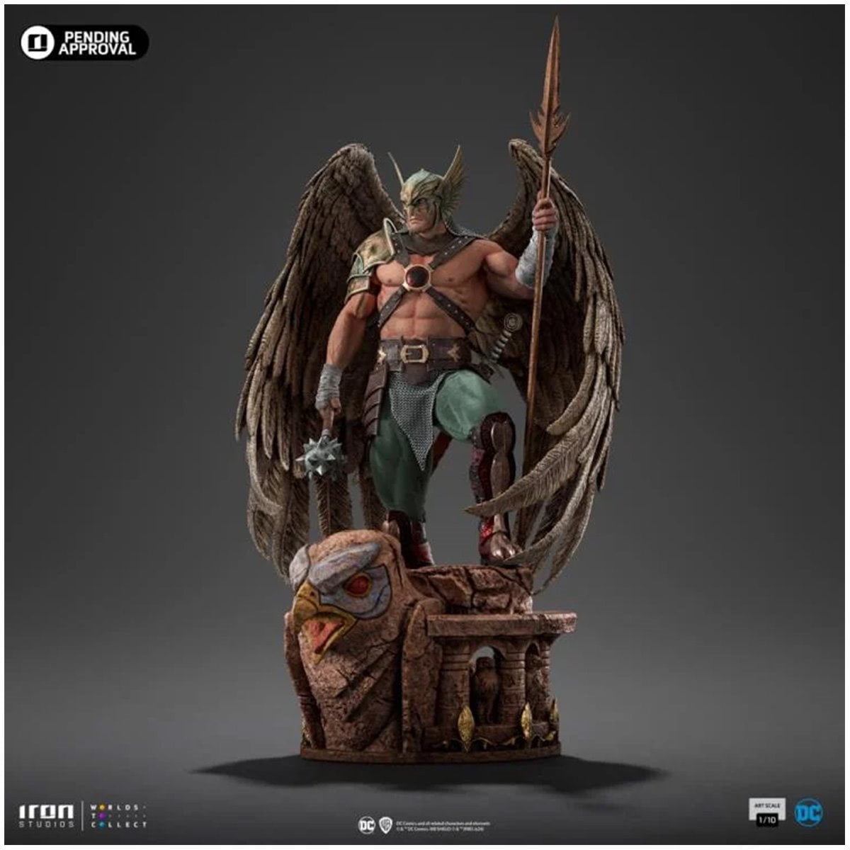 DC Comics Hawkman 10th Anniversary 1:10 Art Scale Limited Edition Statue